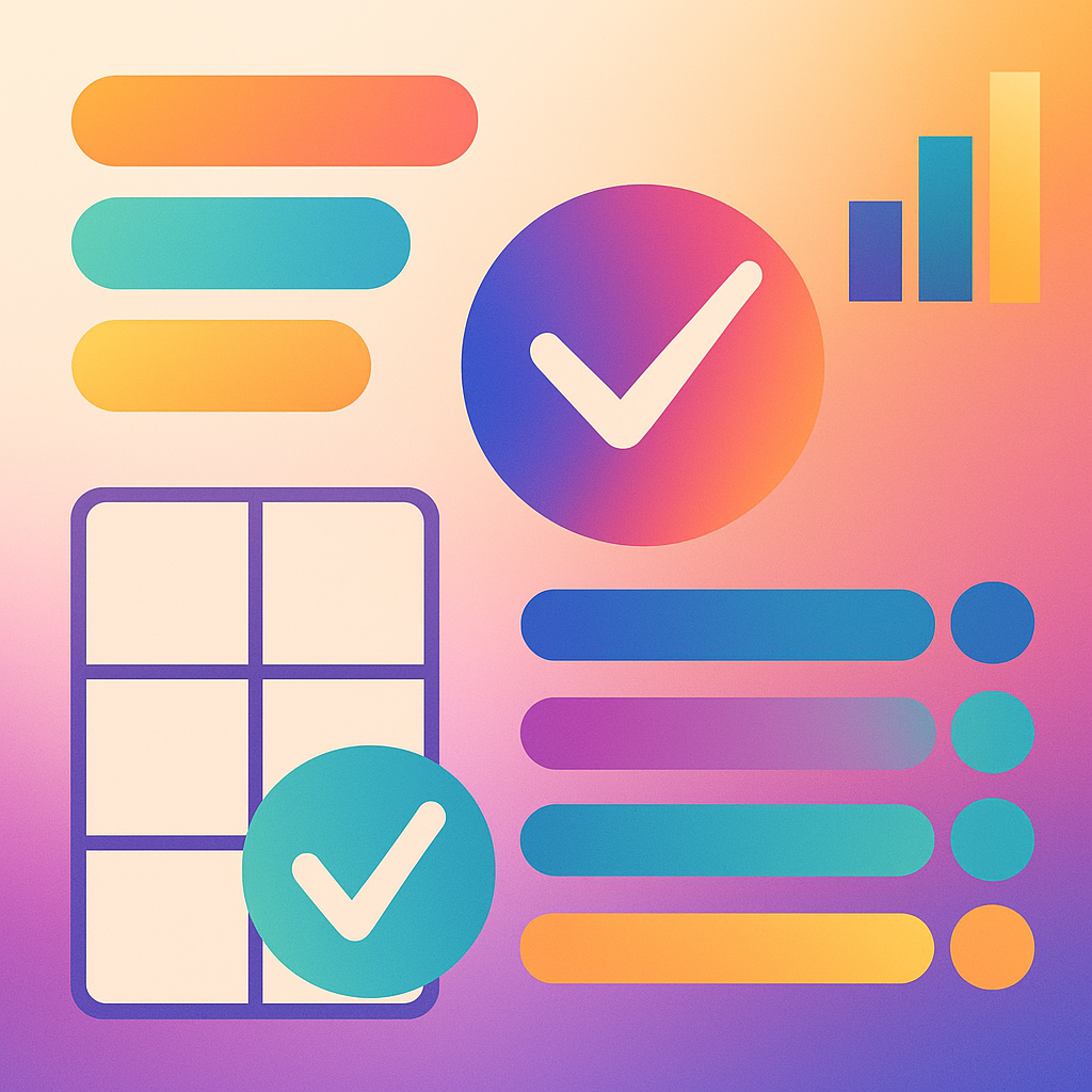 Habit Tracker Template: Track Daily Habits & Weekly Progress (Excel)