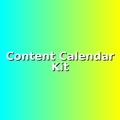 Ultimate Content Calendar Canva Templates Pack