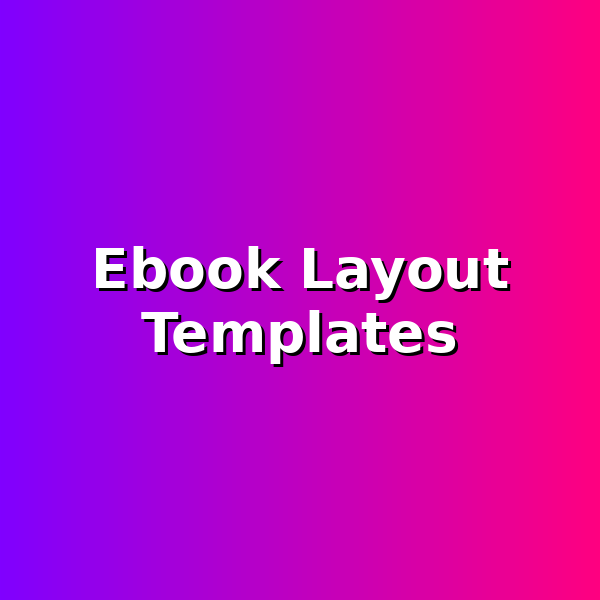 Professional Ebook Layout Canva Templates Pack