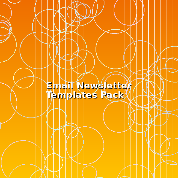 Professional Email Newsletter Canva Templates Pack